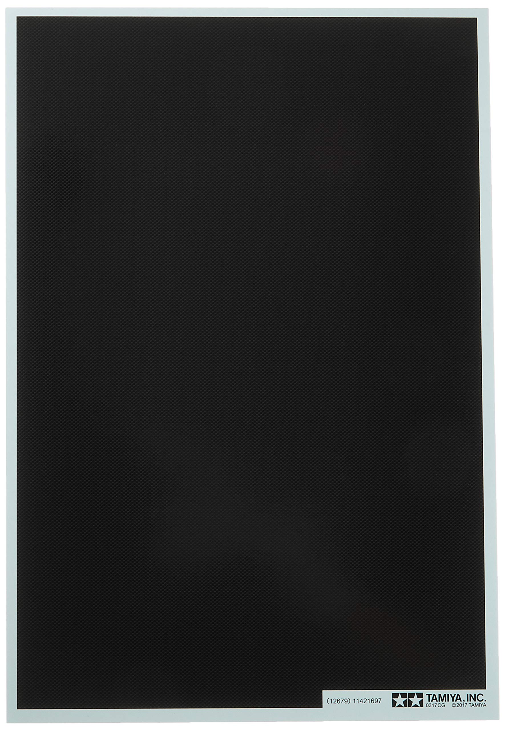 TAMIYA 12679 Carbon Pattern Decal Set Plain Weave/Fine- Japan Figure Store - #1 Bring To You The Best Japanese Goods