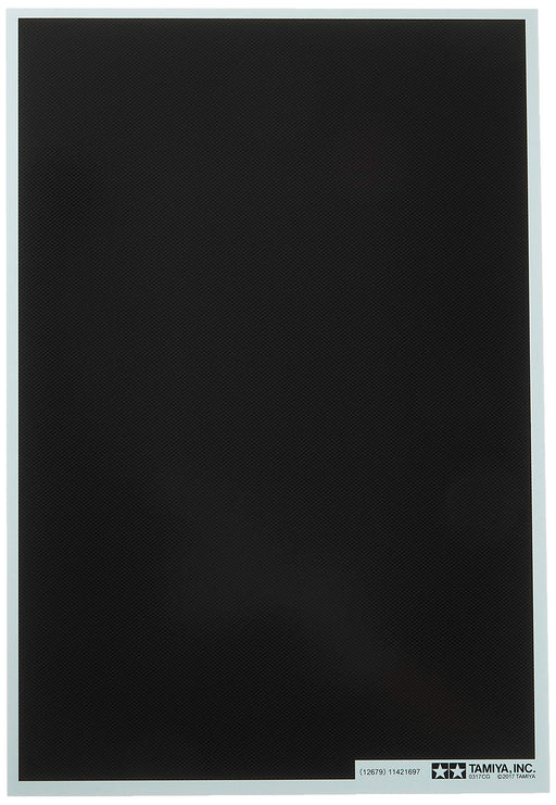 TAMIYA 12679 Carbon Pattern Decal Set Plain Weave/Fine- Japan Figure Store - #1 Bring To You The Best Japanese Goods