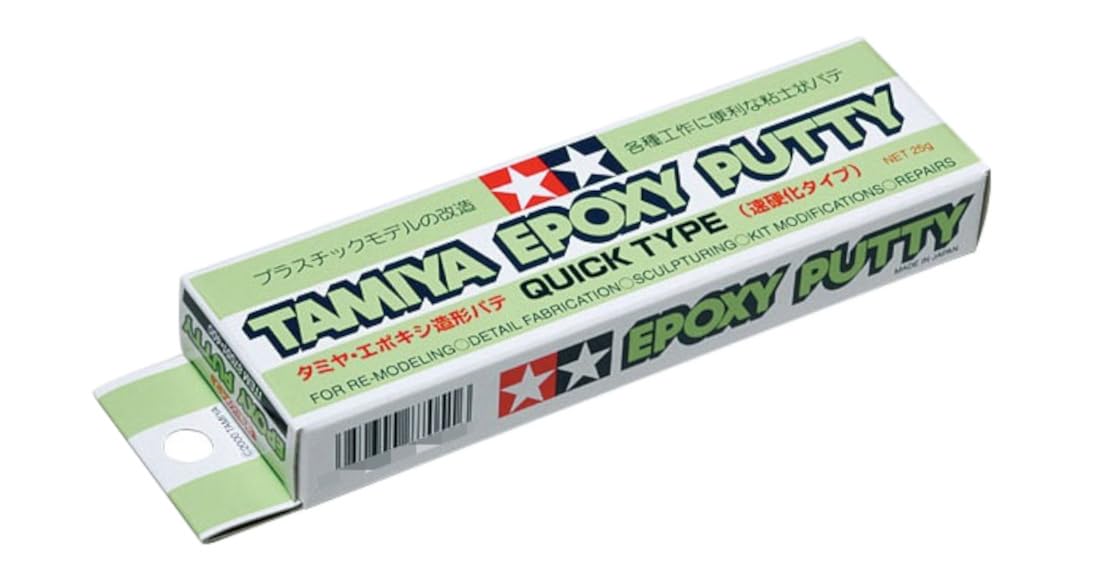 Tamiya 87051 Epoxy Modeling Putty 25G (Fast Curing)- Japan Figure Store - #1 Bring To You The Best Japanese Goods