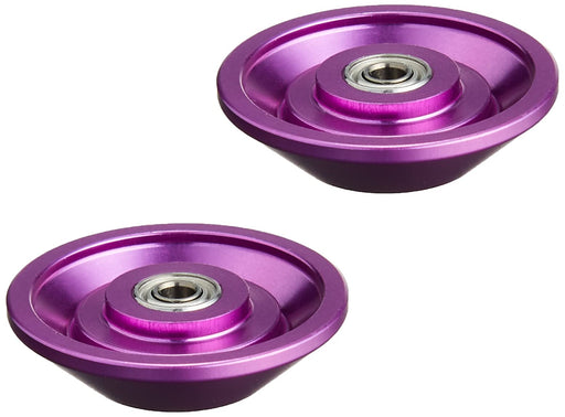 TAMIYA 95541 Mini 4Wd Hg 19Mm Tapered Aluminum Ball-Race Rollers Ringless/Purple- Japan Figure Store - #1 Bring To You The Best Japanese Goods