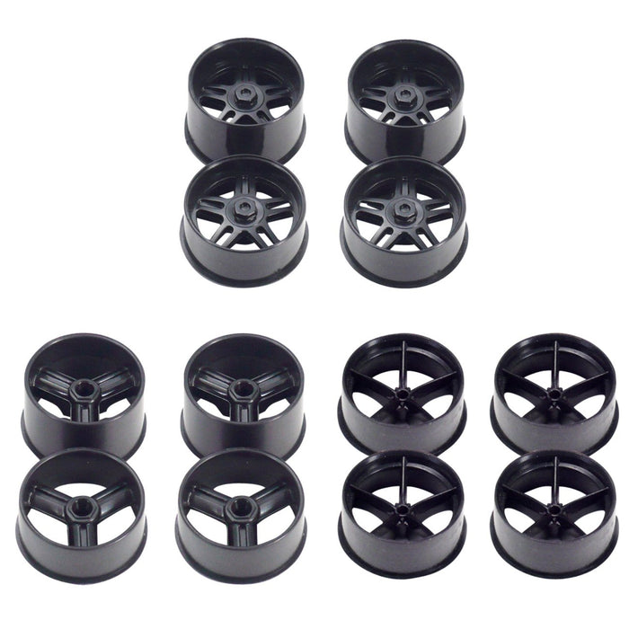 TAMIYA 95244 Mini 4Wd Carbon Reinforced Wheel Set Large Diameter- Japan Figure Store - #1 Bring To You The Best Japanese Goods