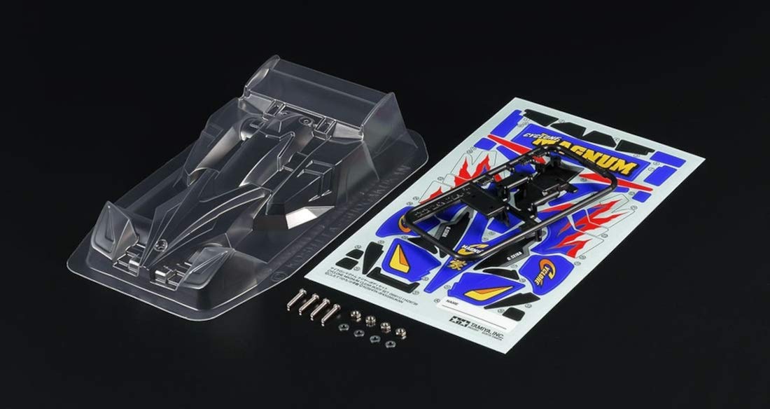 TAMIYA 95611 Mini 4Wd Cyclone Magnum Clear Body Set- Japan Figure Store - #1 Bring To You The Best Japanese Goods