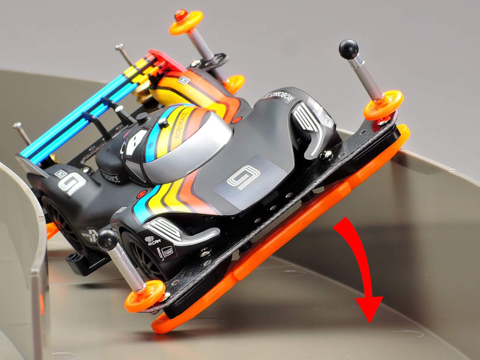 TAMIYA 95559 Mini 4Wd Front Under Guard Orange- Japan Figure Store - #1 Bring To You The Best Japanese Goods