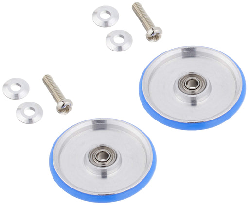 TAMIYA 15426 Mini 4Wd 19Mm Aluminum Rollers With Plastic Rings Dish Type- Japan Figure Store - #1 Bring To You The Best Japanese Goods