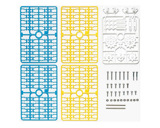 TAMIYA 69925 Ladder-Chain Blue/ Yellow & Sprocket White Set- Japan Figure Store - #1 Bring To You The Best Japanese Goods