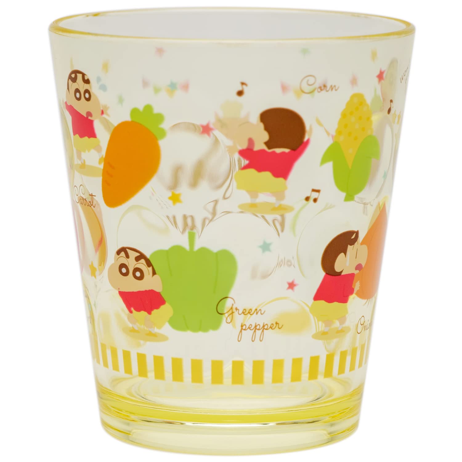 T'S FACTORY - Crayon Shin-Chan Polka Dot Tumbler Vegetable- Japan Figure Store - #1 Bring To You The Best Japanese Goods