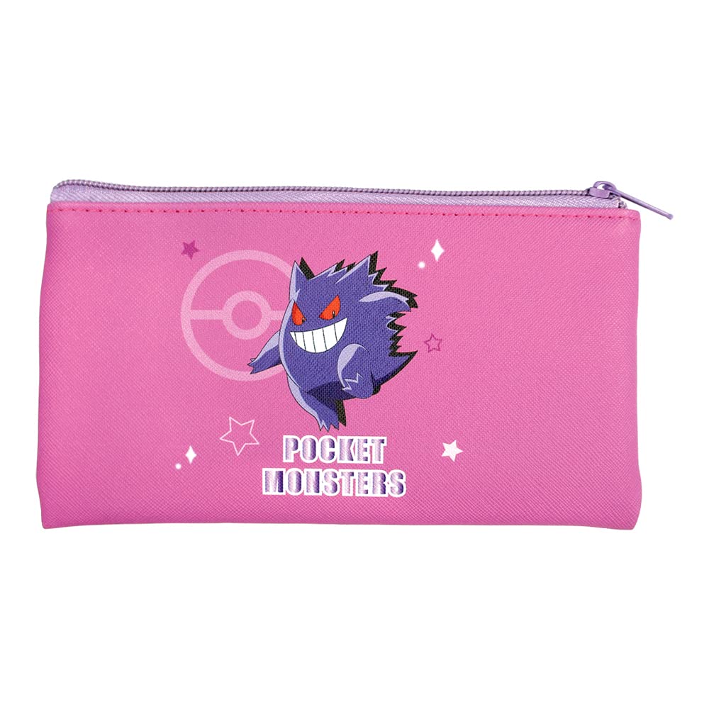 Tee&S Factory Pokemon Flat Multi Pouch Starlight Gengar H10.5 X W19Cm Pm-5533896Ga- Japan Figure Store - #1 Bring To You The Best Japanese Goods