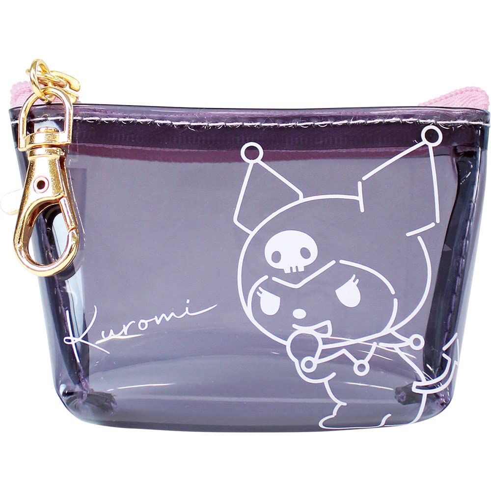 T&S Factory Sanrio Chocotto Triangle Clear Pouch Kuromi Japan H6Xw9.5Xd3Cm Sr-5544101Ku- Japan Figure Store - #1 Bring To You The Best Japanese Goods