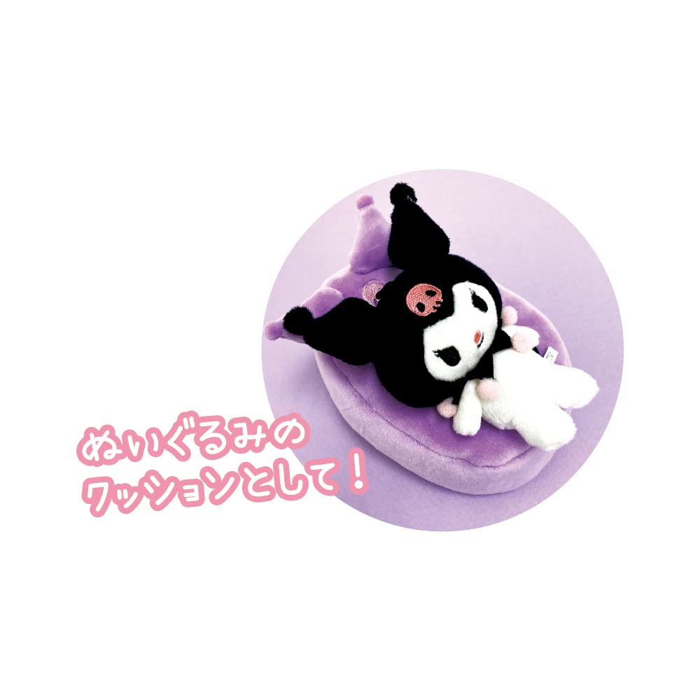T'S Factory Plush Toy Cushion Phone Holder/Wrist Cushion Sanrio Kuromi- Japan Figure Store - #1 Bring To You The Best Japanese Goods