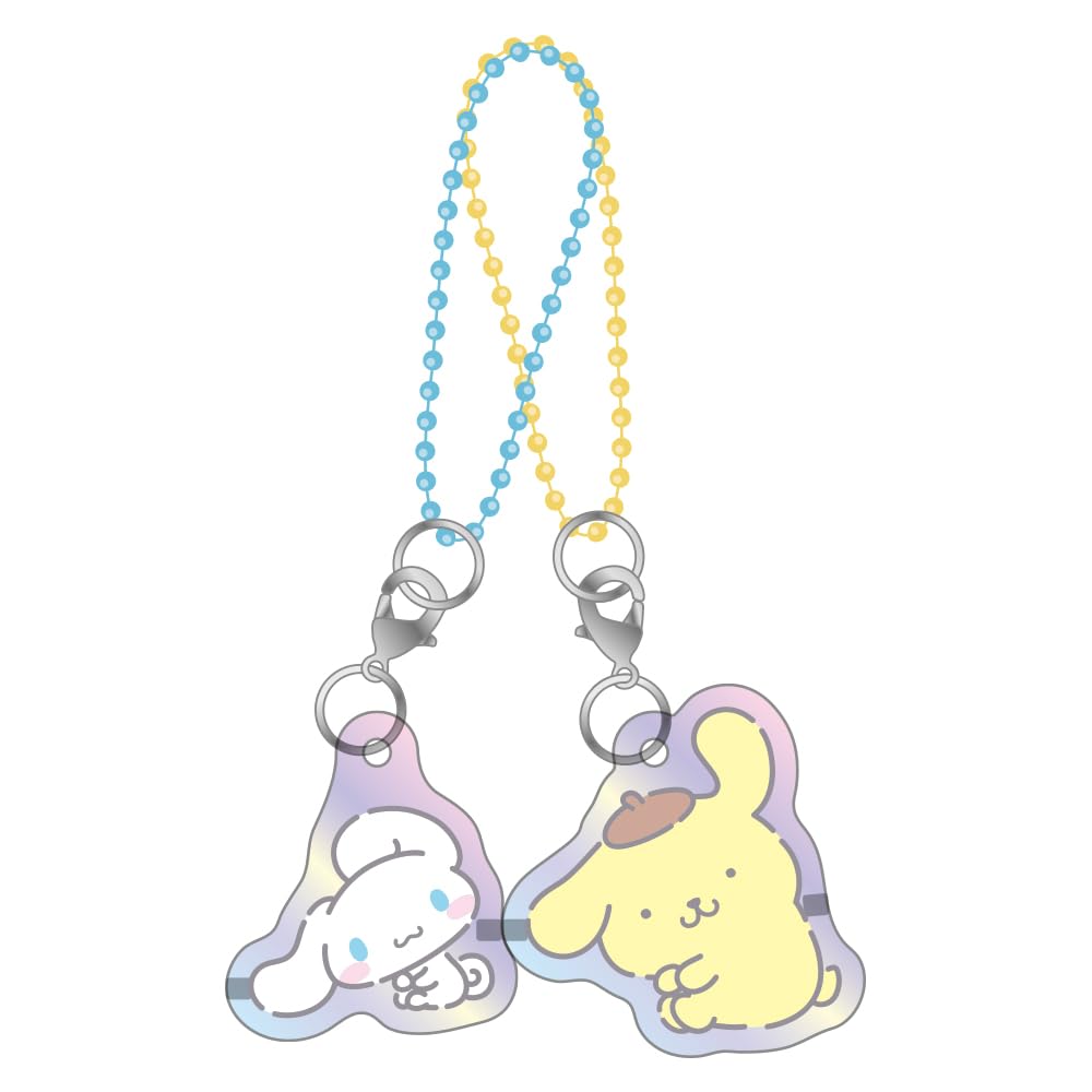 Tees Factory Sanrio Aurora Keychain Cinnamoroll/Pompompurin Sr-5541775Cp- Japan Figure Store - #1 Bring To You The Best Japanese Goods