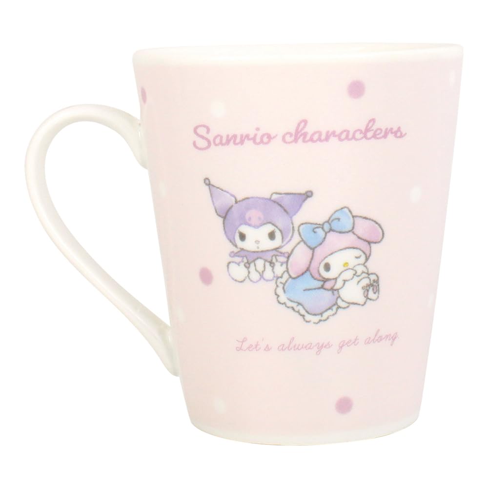 T's Factory Sanrio Message Mug SR-5524643ZT 80x81mm- Japan Figure Store - #1 Bring To You The Best Japanese Goods