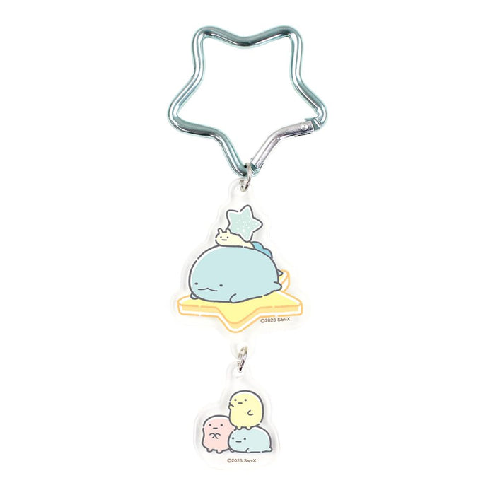 T's Factory Sumikkogurashi Acrylic Keychain Lizard H14xW4.8xD0.4cm SG-5541846TK- Japan Figure Store - #1 Bring To You The Best Japanese Goods