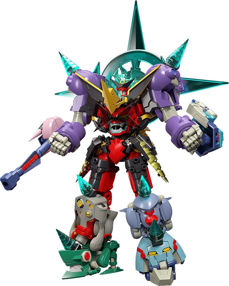 GOOD SMILE COMPANY The Gattai Infinite Combining Gurren Dan Lagann Figure Tengen Toppa Gurren Lagann- Japan Figure Store - #1 Bring To You The Best Japanese Goods