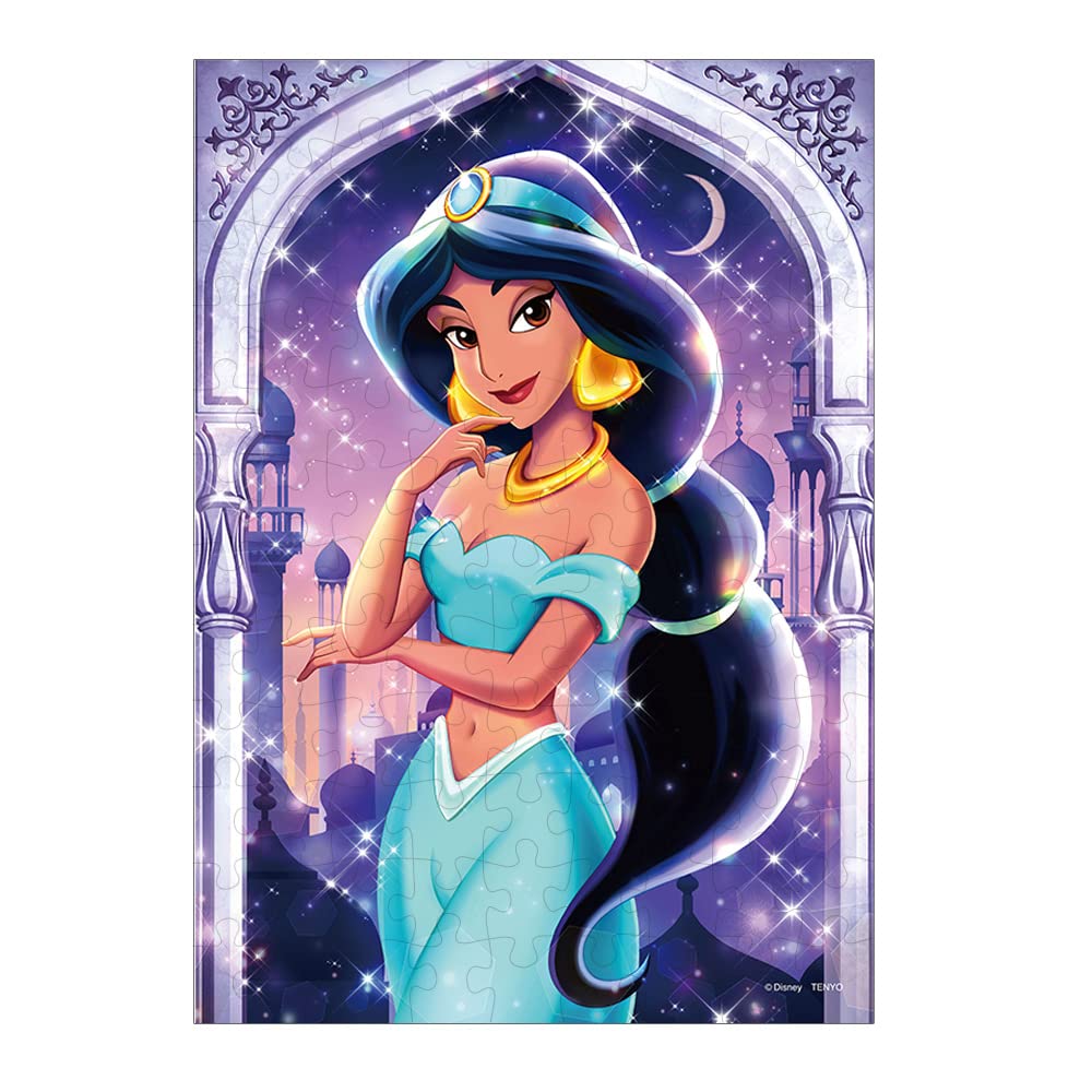 Tenyo 108pc Disney Enchanted Jasmine Jigsaw Puzzle (18.2x25.7cm)- Japan Figure Store - #1 Bring To You The Best Japanese Goods