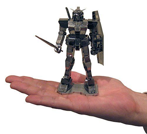 Tenyo Metallic Nano Puzzle Premium Series Rx-78-2 Gundam Model Kit- Japan Figure Store - #1 Bring To You The Best Japanese Goods