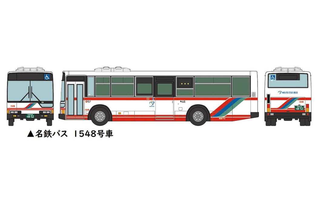 Tomytec Japan Nagoya Mitsubishi Fuso Aero Star 3-Car Set Diorama Bus Collection 321743- Japan Figure Store - #1 Bring To You The Best Japanese Goods