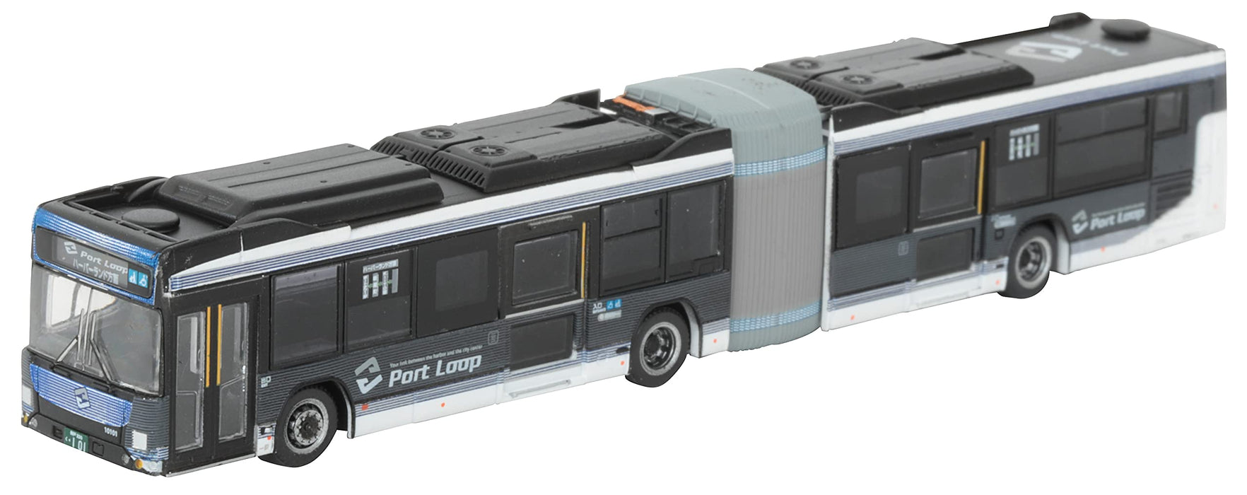 Tomytec Bus Collection - Shinki Port Loop Articulated Bus Diorama Limited Edition 316541- Japan Figure Store - #1 Bring To You The Best Japanese Goods