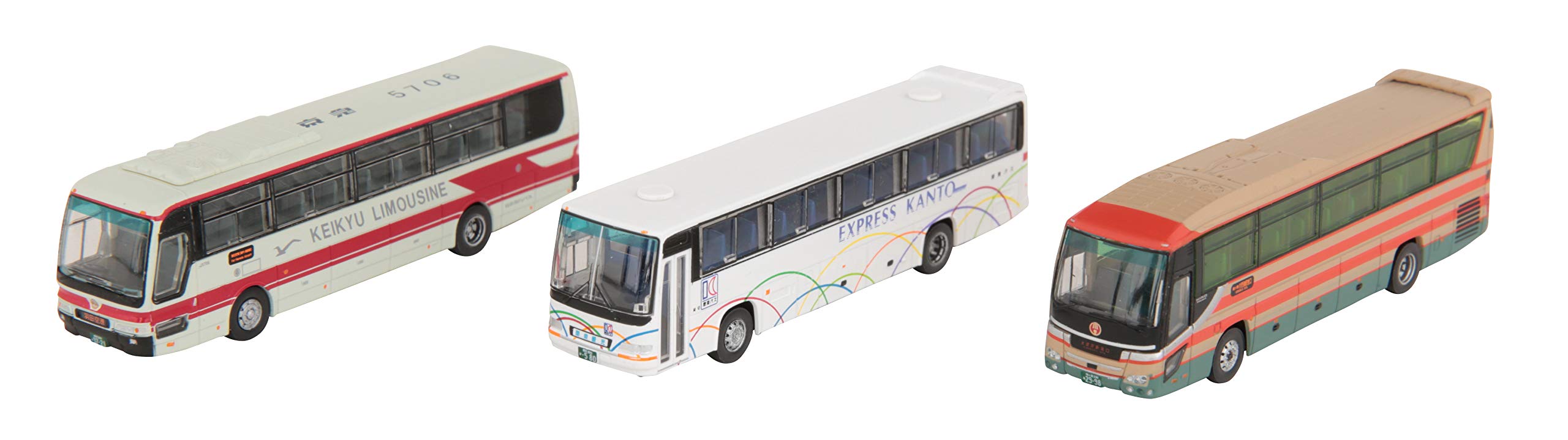 Tomytec Tokyo International Airport Bus Set A First Order Limited Edition Diorama Supplies- Japan Figure Store - #1 Bring To You The Best Japanese Goods
