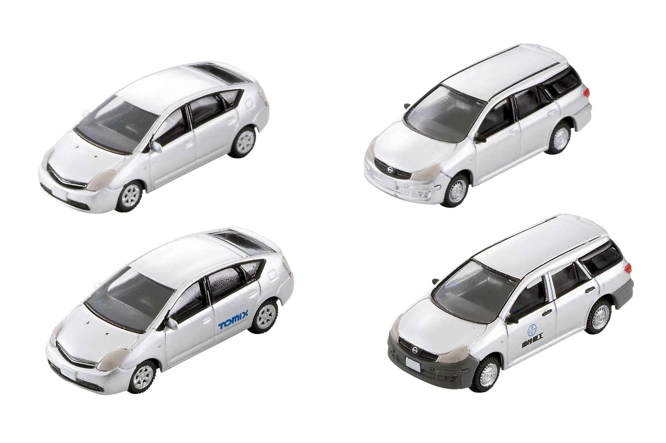 Tomytec Japan Business Car Silver Diorama Supplies - Car Collection Basic Set Selection- Japan Figure Store - #1 Bring To You The Best Japanese Goods