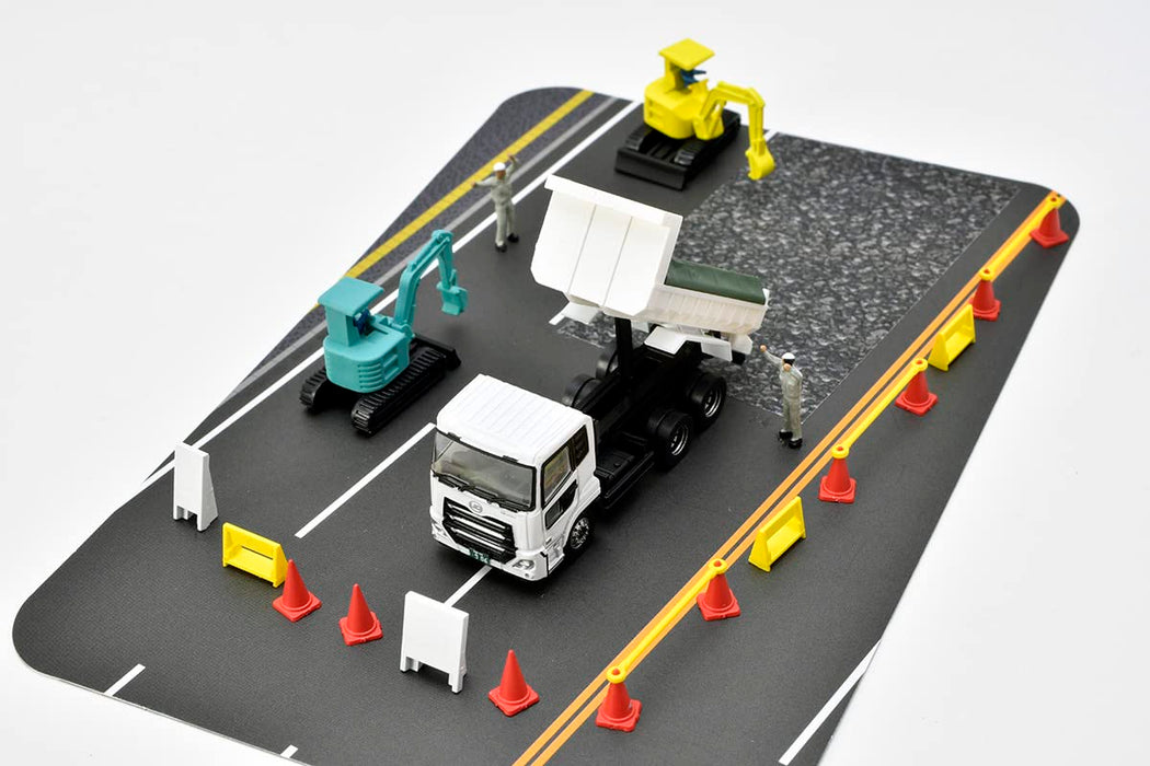 Tomytec Japan Truck Collection Diorama Set For Road Construction Site Dump- Japan Figure Store - #1 Bring To You The Best Japanese Goods
