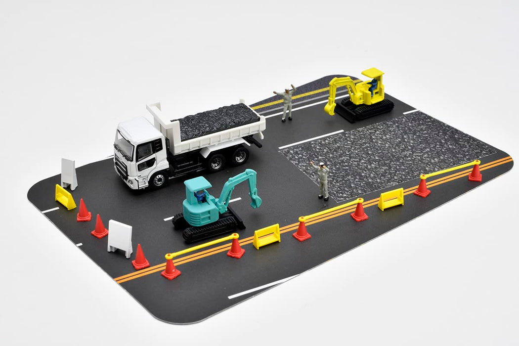 Tomytec Japan Truck Collection Diorama Set For Road Construction Site Dump- Japan Figure Store - #1 Bring To You The Best Japanese Goods