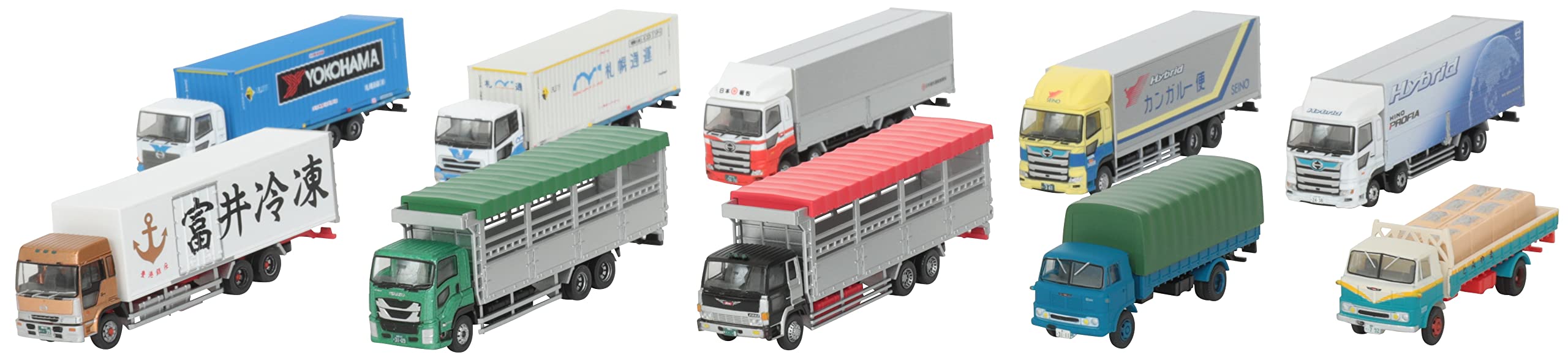 Tomytec Truck Collection Vol. 13 - 10 Box Set Limited First Order 317753 Diorama Supplies- Japan Figure Store - #1 Bring To You The Best Japanese Goods