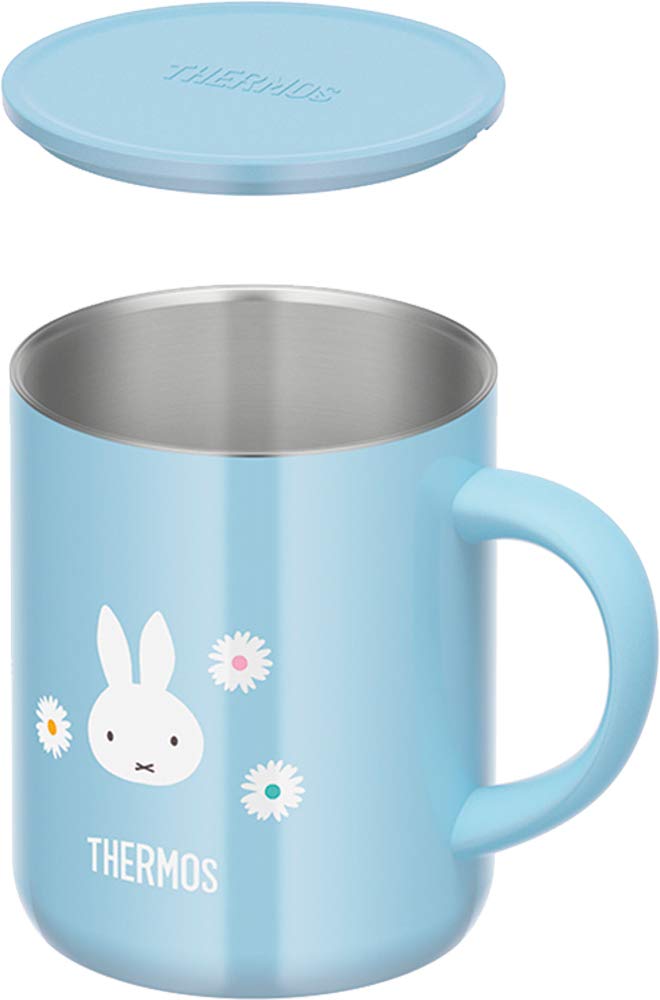 Thermos Vacuum Insulated Mug (Miffy Light Blue) 350ml - Japanese Insulated Cups- Japan Figure Store - #1 Bring To You The Best Japanese Goods