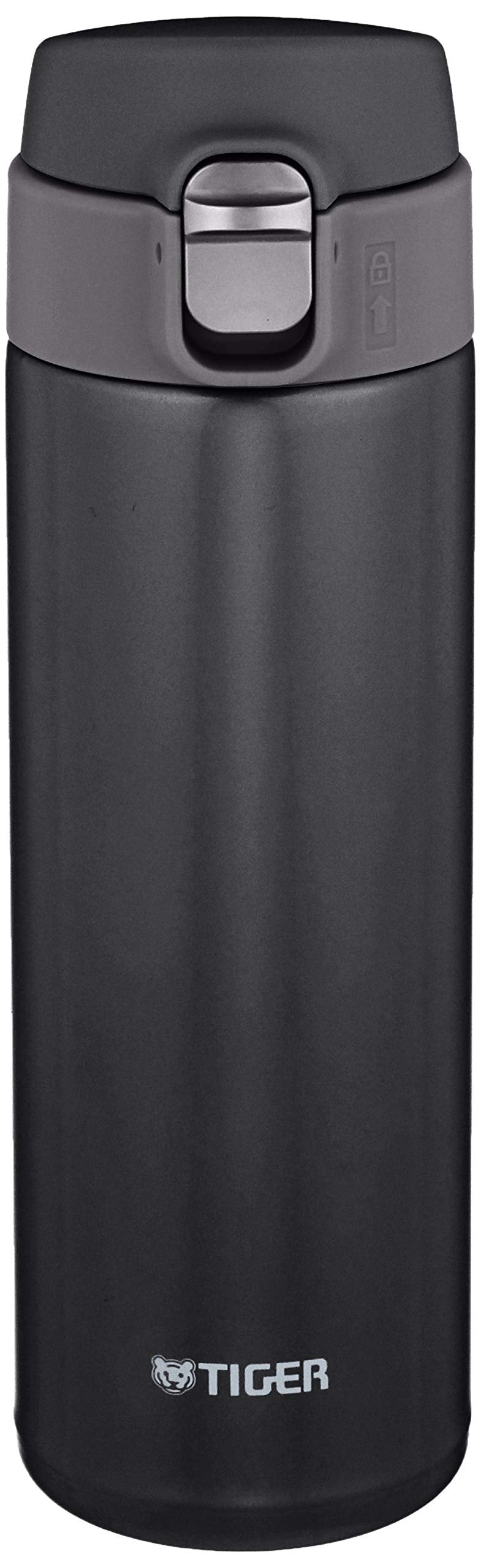 Tiger Mmj-A482-Kj Thermos Black Stainless Mini Bottle 480ml - Japanese Insulated Water Bottles- Japan Figure Store - #1 Bring To You The Best Japanese Goods