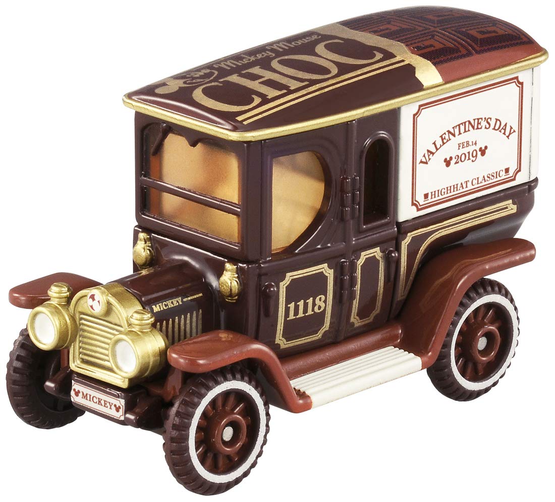 Takara Tomy Tomica Disney Motors High Hat Classic Mickey Mouse Valentine Edition 2019 595212- Japan Figure Store - #1 Bring To You The Best Japanese Goods