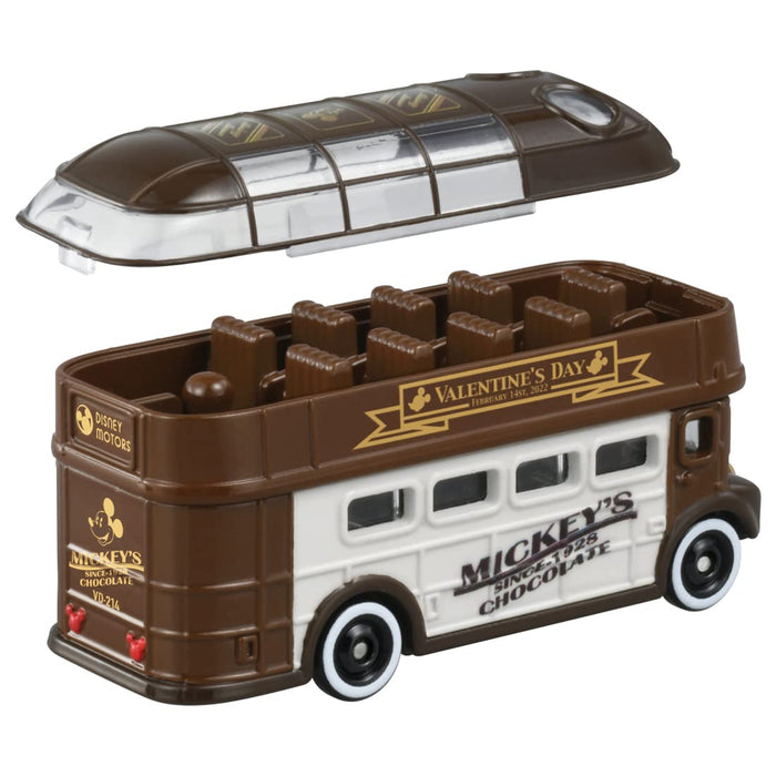 Takara Tomy Tomica Disney Motors Sunny Decker Mickey Mouse Valentine Edition 2022 Mickey Mouse Toy- Japan Figure Store - #1 Bring To You The Best Japanese Goods