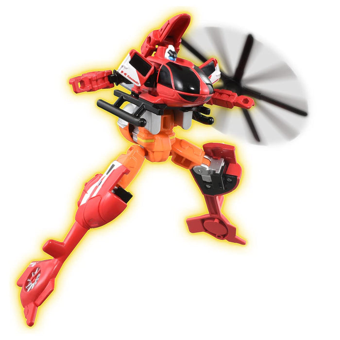 Takara Tomy Tomica Job Labor Jb04 Fire Braver Kawasaki Heavy Industries Bk117 D-3 Firefighting Helicopter- Japan Figure Store - #1 Bring To You The Best Japanese Goods