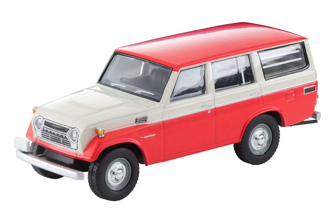 Tomytec Lv-104C FJ56V Toyota Land Cruiser 1/64 White/Red 314912- Japan Figure Store - #1 Bring To You The Best Japanese Goods
