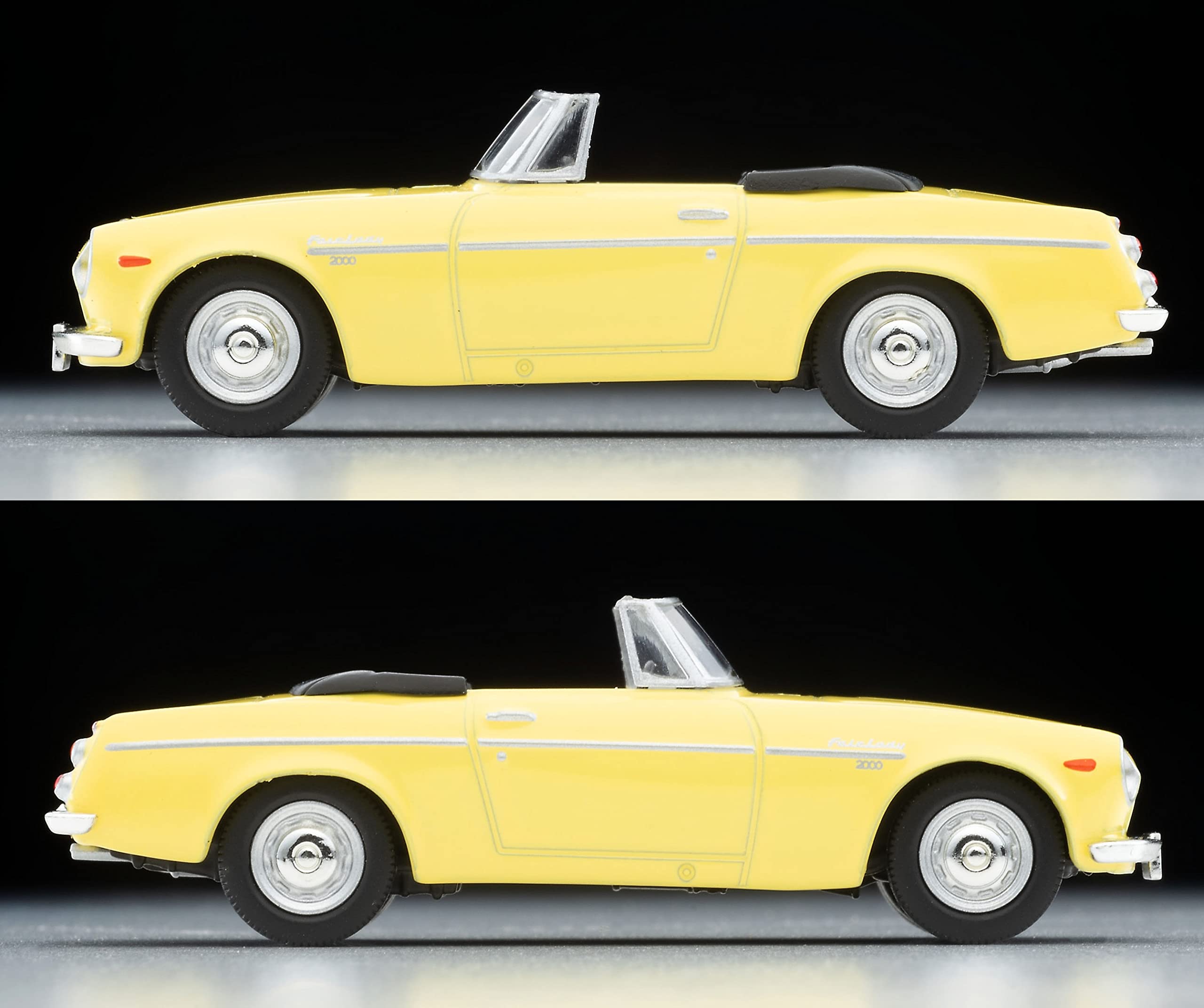 Tomytec Tomica Limited Vintage 1/64 Lv-131C Datsun Fairlady 2000 Yellow Japan 320128- Japan Figure Store - #1 Bring To You The Best Japanese Goods