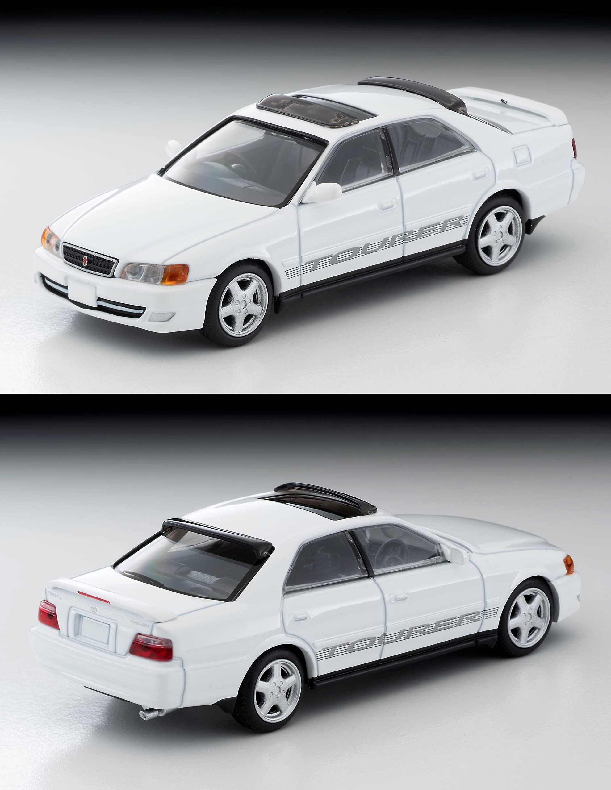 Tomytec Tomica Limited Vintage Neo Toyota Chaser 2.5 Tourer S White 98 Finished Product 320265 Japan- Japan Figure Store - #1 Bring To You The Best Japanese Goods