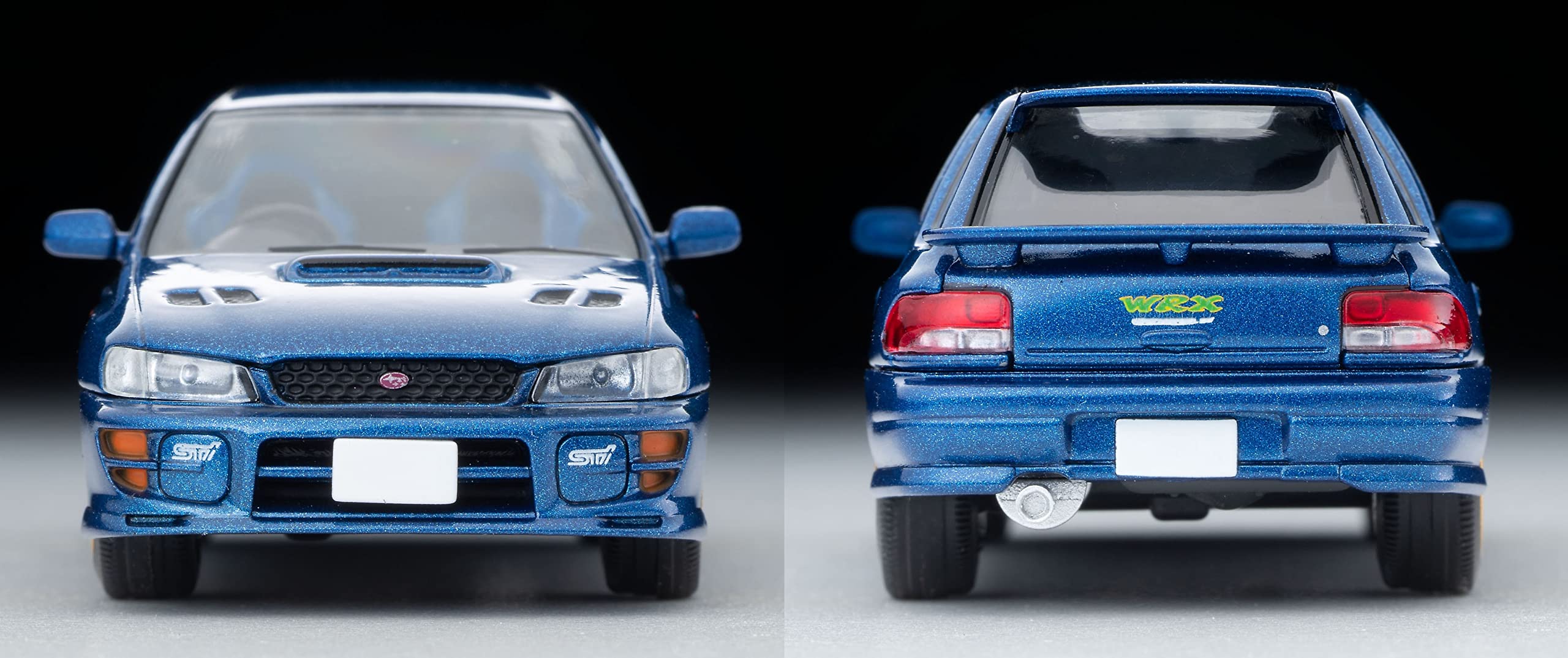 Tomytec Tomica Limited Vintage Neo 1/64 Subaru Impreza Wagon Wrx Sti Blue 99 Japan 320364- Japan Figure Store - #1 Bring To You The Best Japanese Goods