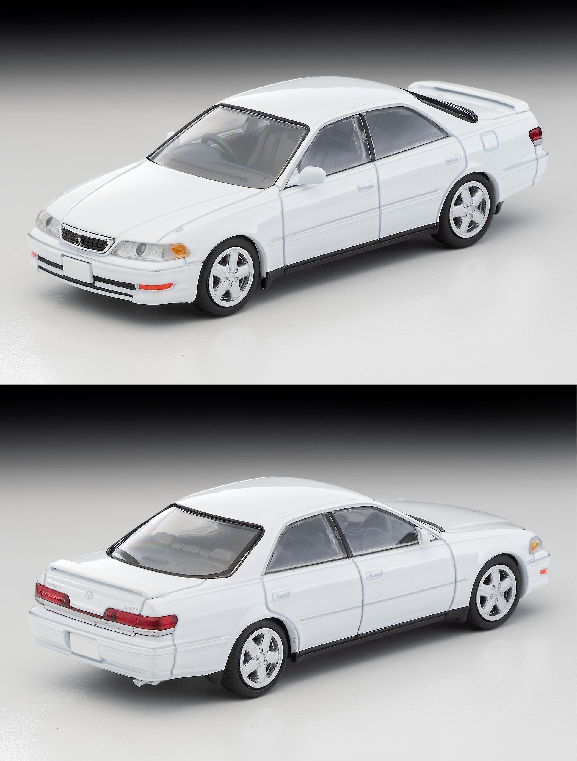 Tomica LtdV Neo 1/64 Lv-N299A Toyota Mark II 2.5 Tourer V White 98 Tomytec- Japan Figure Store - #1 Bring To You The Best Japanese Goods