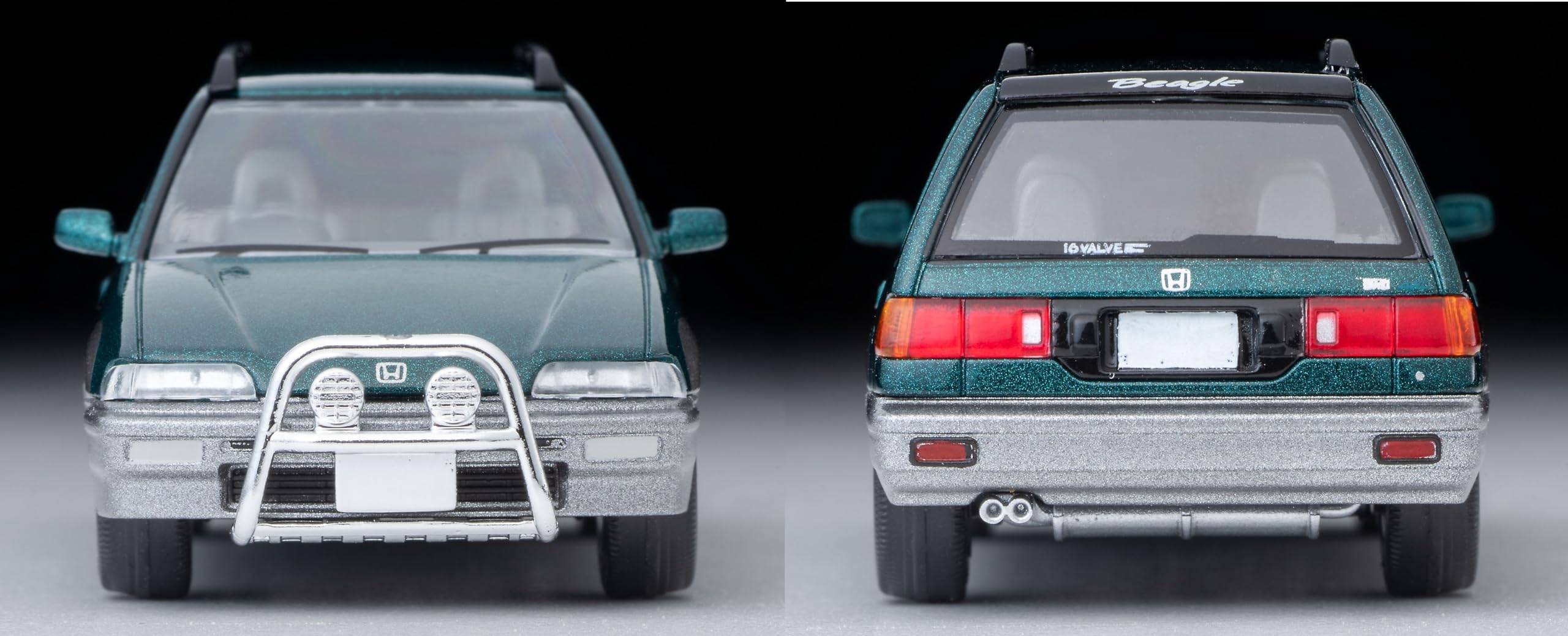 Tomica Limited Vintage Neo Lv-N293B Honda Civic Shuttle Beagle Green/Gray 94- Japan Figure Store - #1 Bring To You The Best Japanese Goods