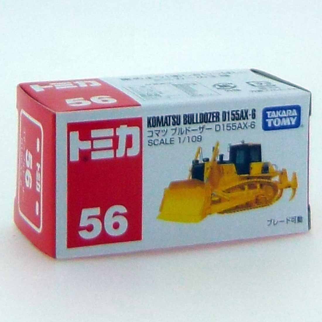 Takara Tomy Tomica 56 Komatsu Bulldozer D155ax-6 785538 1/109 Scale Bulldozer Models- Japan Figure Store - #1 Bring To You The Best Japanese Goods