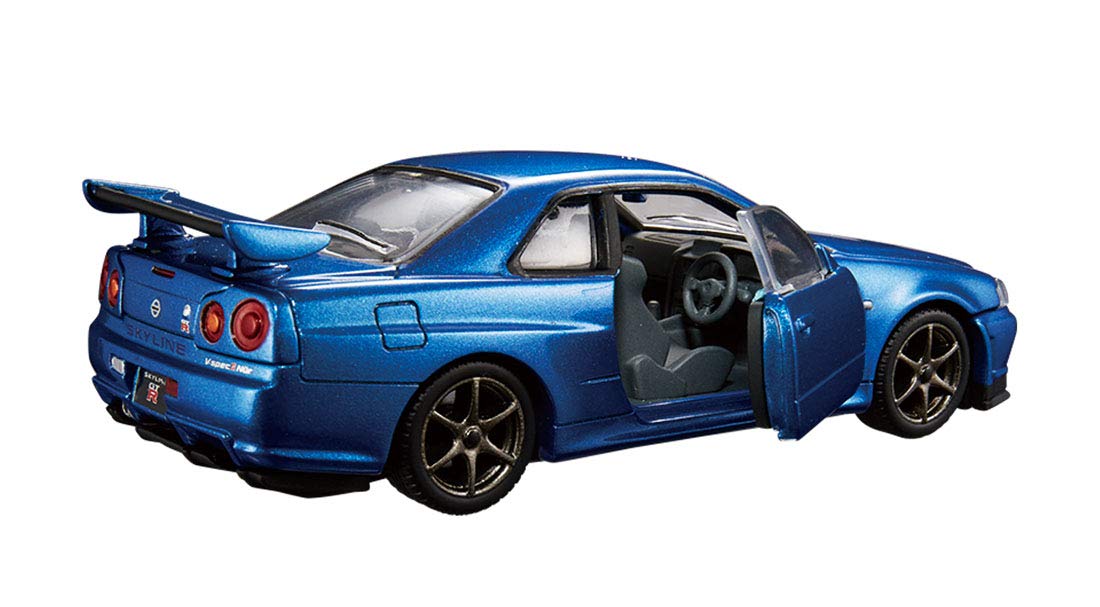 Takara Tomy Tomica Premium Rs Nissan Skyline Gt-R V-Spec II Nur (Blue) 130895 1/43 Scale Model- Japan Figure Store - #1 Bring To You The Best Japanese Goods