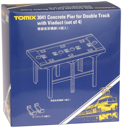 Tomytec Tomix N Gauge Elevated 4-Piece Railway Model Pier 3041- Japan Figure Store - #1 Bring To You The Best Japanese Goods