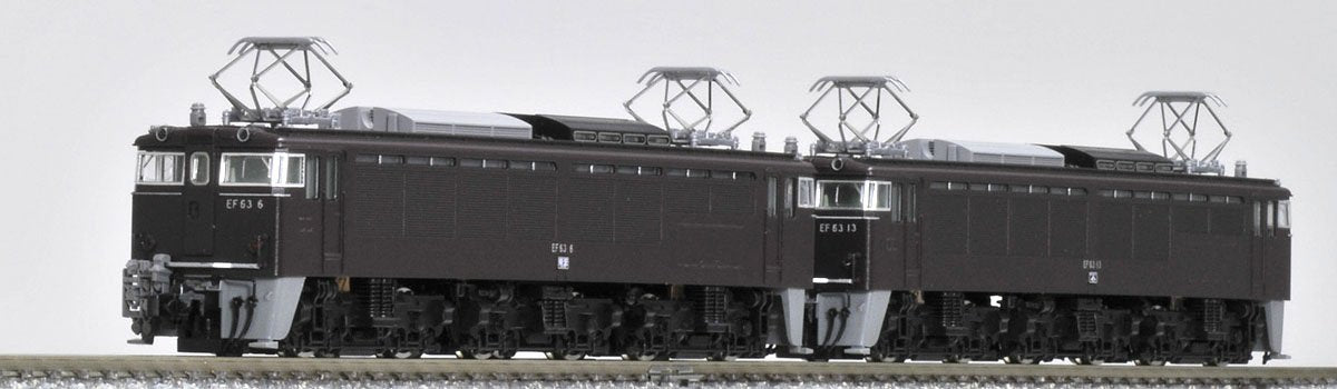 Tomytec Tomix N Gauge Brown EF63 Railway Model Electric Locomotive Set- Japan Figure Store - #1 Bring To You The Best Japanese Goods