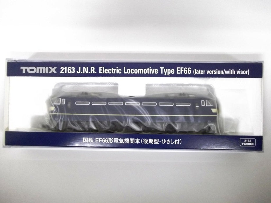 Tomytec EF66 Late Model Electric Locomotive - Tomix N Gauge 2163 Railway Model- Japan Figure Store - #1 Bring To You The Best Japanese Goods