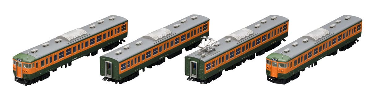 Tomytec Tomix N Gauge JNR 115 300 Series 4-Car Railway Model Train in Shonan Color- Japan Figure Store - #1 Bring To You The Best Japanese Goods