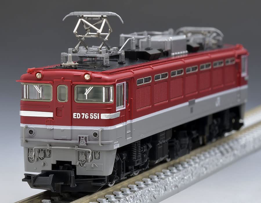 Tomytec Tomix N Gauge JR ED76 550 Red Electric Locomotive Railway Model- Japan Figure Store - #1 Bring To You The Best Japanese Goods