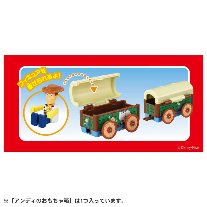 TAKARA TOMY Dream Tomica Ride On Disney Woody & Andy'S Toy Box- Japan Figure Store - #1 Bring To You The Best Japanese Goods