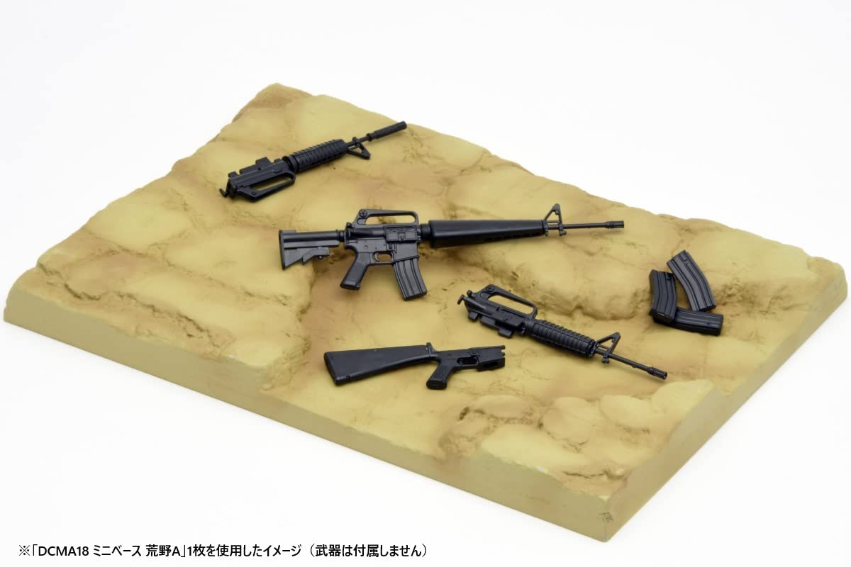 Tomytec 1/144 Geocolle Combat Series Dcma18 Mini Base Wilderness A Pre-Painted Plastic Model 323778- Japan Figure Store - #1 Bring To You The Best Japanese Goods