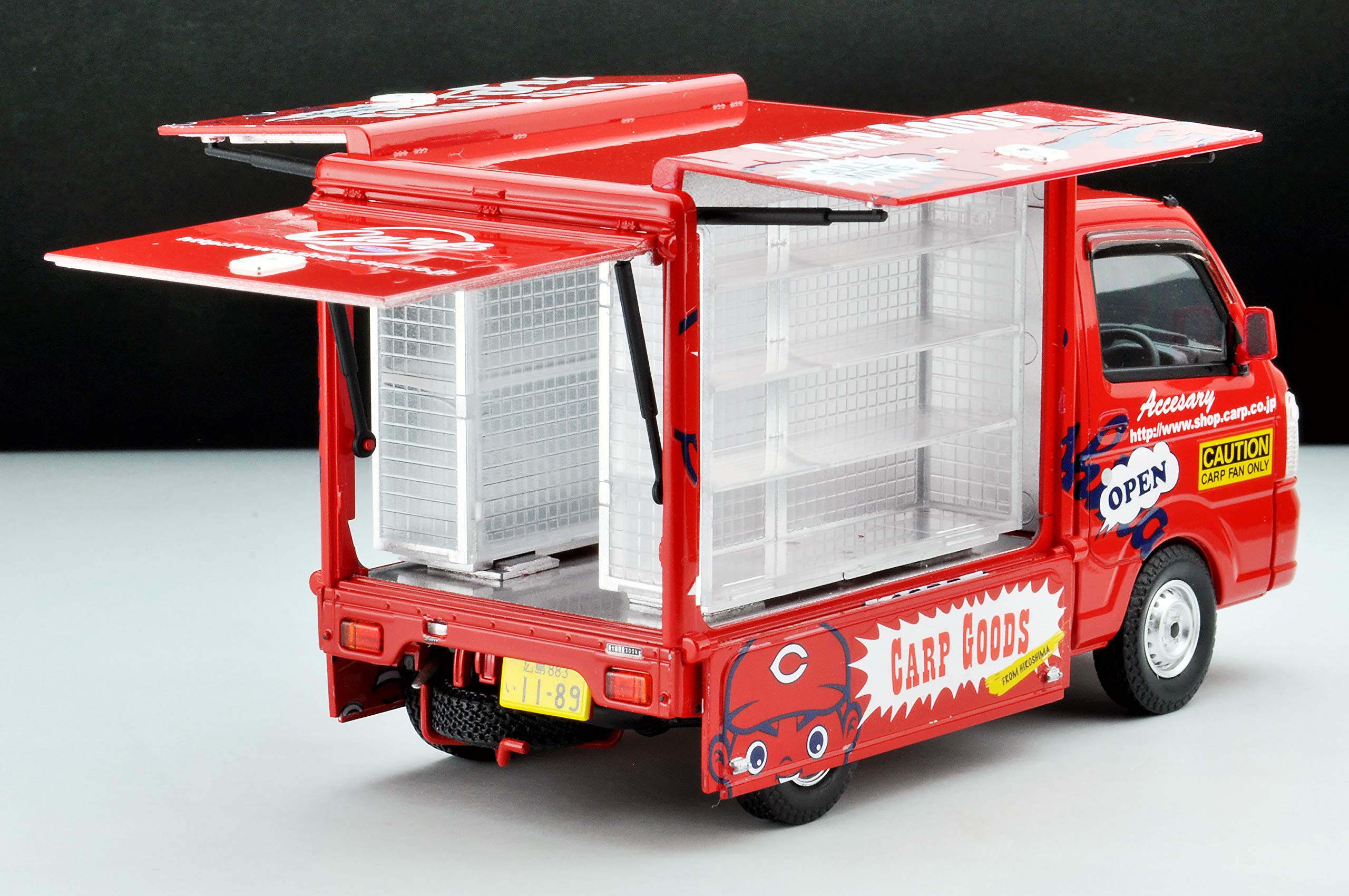 TOMYTEC Mc-009 Mss Mazda Scrum Hiroshima Carp Shopping Truck 1/35 Scale Plastic Model Kit- Japan Figure Store - #1 Bring To You The Best Japanese Goods