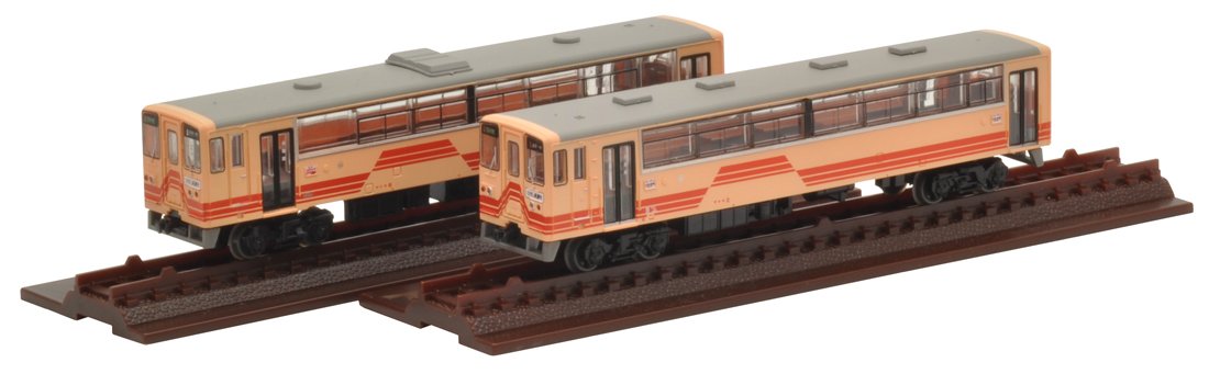Tomytec Geo-Colle Akechi Railway 2-Car Set Iron Collection Limited Edition- Japan Figure Store - #1 Bring To You The Best Japanese Goods