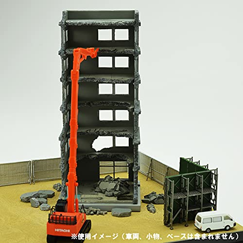 Tomytec Geocolle Building 151: Tall Building Demolition Diorama Supplies- Japan Figure Store - #1 Bring To You The Best Japanese Goods