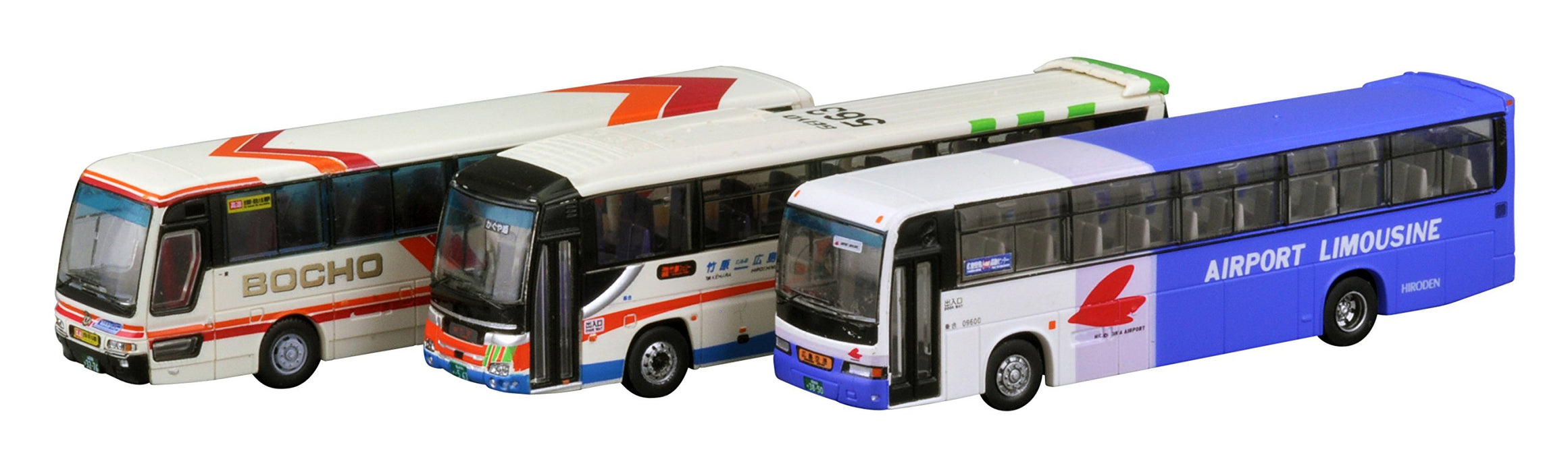 Tomytec Hiroshima Bus Center Set B Limited Edition Diorama Bus Collection- Japan Figure Store - #1 Bring To You The Best Japanese Goods